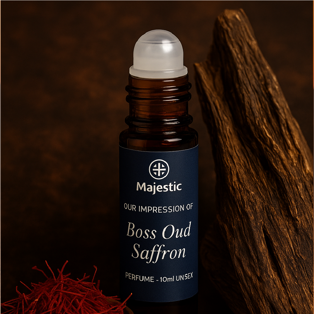 Our Impression of Boss Oud Saffron – Spicy Oriental Unisex Fragrance