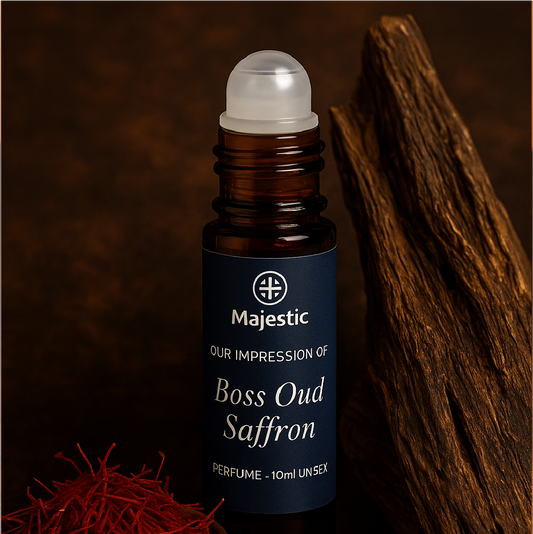 Our Impression of Boss Oud Saffron – Spicy Oriental Unisex Fragrance